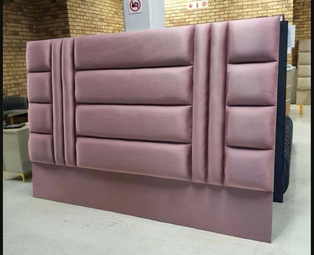 pannelled headboard